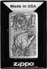 A Zippo lighter with a bass fishing design, presented in its packaging. Anteprima dell’immagine prodotto
