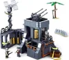 A toy building block set depicting a military outpost with figures and accessories. Podgląd zdjęcia produktu