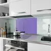 Küchenrückwand Spritzschutz Glas mit Motiv Violetter Produktbild-Vorschau 2