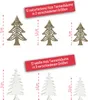 Oblique Unique 24 Holz Tannenbaum Christbaum Konfetti Produktbild-Vorschau 2