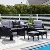 Venture Home Lounge-Set Knock Schwarz Produktbild-Vorschau 10