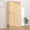 vidaXL Szafa dąb sonoma 90x52x200 cm materiał Podgląd zdjęcia produktu 21