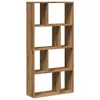 vidaXL Regał na książki Artisan dąb 60x20x120,5 cm Materiał Podgląd zdjęcia produktu 1