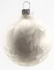 TrendLine Weihnachtskugeln aus Glas Ø 6 cm weiß-silber 20 Produktbild-Vorschau 3