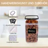24 Set Vorratsdosen Mit Deckel, Aufbewahrungsbox Küche Produktbild-Vorschau 5
