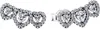 Pandora Triple heart 294411C01 Ohrringe Produktbild-Vorschau 3