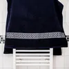 Handtuch GREEK 50 x 90 cm dunkelblau, 100% Baumwolle Produktbild-Vorschau 2