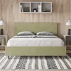 ITYHOME - Gepolstertes Bett mit Bettkasten 140x210 mit Produktbild-Vorschau 2