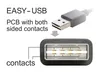 Delock - USB-Adapter - USB (W) zu USB (M) - 90° Stecker - Produktbild-Vorschau 3