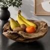 Teakholzschale Teakholz Schale Obstschale Schlüsselschale Produktbild-Vorschau 1
