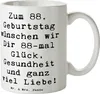 Mr. & Mrs. Panda Kaffeebecher Spruch 88. Geburtstag Produktbild-Vorschau 1