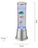 Colonna d'acqua a LED RGB con pesci decorativi, Anteprima dell’immagine prodotto 7