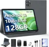 A tablet with its accessories laid out, presented in a marketing-style image. Produktbild-Vorschau