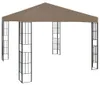 vidaXL Pavillon 3x3 m Taupe Produktbild-Vorschau 7