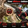 2-in-1 Accu snoeischaar & mini kettingzaag 21V Brushless, Productafbeelding-voorbeeld 4