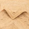 Naturfaser Teppich Handgefertigt Jute, Größe:120x170 cm, Produktbild-Vorschau 4