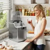 HOMCOM Eiswürfelmaschine, 2,1L Ice Maker Edelstahl 24 Produktbild-Vorschau 2