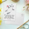 Mr. & Mrs. Panda Grußkarte Handball Trainerin Dankeschön - Produktbild-Vorschau 3