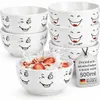 6 Müslischalen mit Gesicht Dessertschale Müslischale Produktbild-Vorschau 1