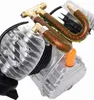 A close-up view of an air compressor motor with its associated tubing and fittings. Produktbild-Vorschau