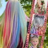 Haarspelden voor kinderen, 12 stuks, kleur: teal, lengte: Productafbeelding-voorbeeld 6