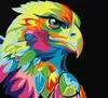 Malen nach Zahlen: Bunter Adler, 40x50 cm Produktbild-Vorschau 1