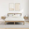 vidaXL Comodino 2 pezzi Rovere artigianale 35 x 35 x 20 cm Anteprima dell’immagine prodotto 4