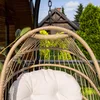 di volio Hängesessel mit Gestell Beluno beige, Hängestuhl Produktbild-Vorschau 11