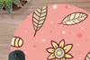 MuchoWow® Mauspad Mousepad Muster - Blumen - Blätter - Produktbild-Vorschau 2