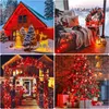 Lichterkette 30m 300 LED 8 Lichtmodi Innen Weihnachten Produktbild-Vorschau 5