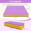 COSTWAY Turnmatte klappbar, 122x122x10cm Weichbodenmatte, Produktbild-Vorschau 7