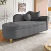 Merax : chaise longue avec espace de rangement et structure Voir les images du produit 8