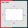 KOTARBAU® Plane 90 g/m2 Abdeckplane wasserdicht 8x10 m Produktbild-Vorschau 3