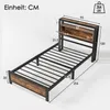 OKWISH Lit avec rangement 90x200 - Lit Simple Cadre de Lit Voir les images du produit 4