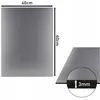 Aluverbundplatte Silber Gebürstet 40x60 cm 3mm ACP ACM Produktbild-Vorschau 2