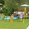 Outsunny Kinderschaukel-Set, 4 in 1 Schaukelgerüst Produktbild-Vorschau 2