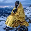10er Set Rettungsdecke Gold/Silber für Notfallsituationen Produktbild-Vorschau 3