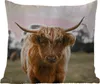 MuchoWow® Outdoor Kissen - Schottisches Hochlandrind - Kuh Produktbild-Vorschau 6