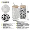 2er Set Trinkglas 440ml Halloween Glas-Strohhalm Produktbild-Vorschau 2