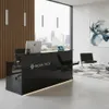 Büro Empfangstheke Zürs schwarz Büromöbel Empfang Theke 2.2 Produktbild-Vorschau 4