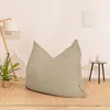 Pouf in velluto a coste BANANAIR 180 x 140 cm beige Anteprima dell’immagine prodotto 8