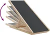 vidaXL Hunderampe Grau 100x40 cm Massivholz Tanne Produktbild-Vorschau 7