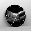Wanduhr - Rund - Glasuhr - Weiblicher Körper Leder Korsett Produktbild-Vorschau 4