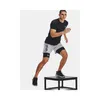 Under Armour Men's HeatGear Pocket Long Shorts Black/White Náhled obrázku produktu 6