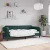 vidaXL Tagesbett Dunkelgrün 80x200 cm Samt Produktbild-Vorschau 2