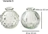 12 x kleine Vasen aus Glas Vintage H 8,5 cm Glasvasen Produktbild-Vorschau 2