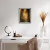 Gerahmtes Poster - Schwarzer Rahmen - Abstraktion Gold Produktbild-Vorschau 6