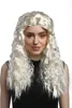 WIG ME UP Perücke Hell-Blond Mittelscheitel geflochten Produktbild-Vorschau 4