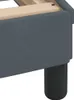 The Living Store Bettgestell mit Kopfteil Dunkelgrau Produktbild-Vorschau 10