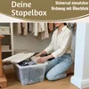 LS-LebenStil XL Stapelbox Allzweckbox 3´er Set 40x28cm Produktbild-Vorschau 4